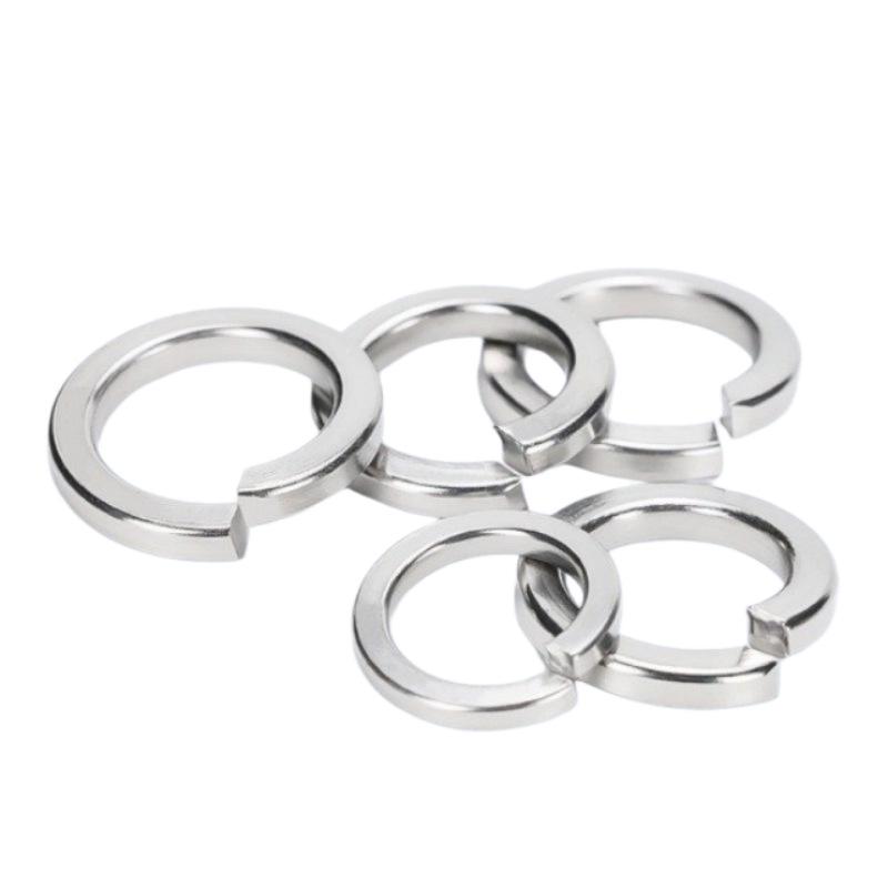 304/201/316 Stainless Steel Spring Washer, M2-M56, Anti-loosening Open Metal, GB93