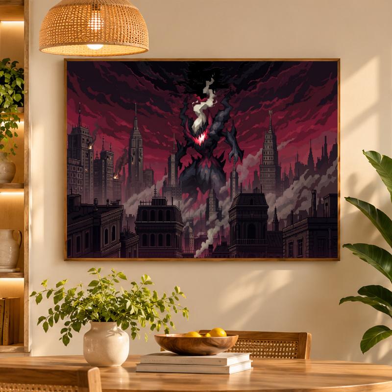 5D Diamond Painting Darkrai DIY Full Drill Diamond Art Kit Home Decoration