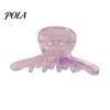 Compact Size Hair Clip Smooth Edge Claw, Mini Octopus Clip, Colorful Transparent Broken Style Acetic Acid Shower High Elasticity Spring Accessories