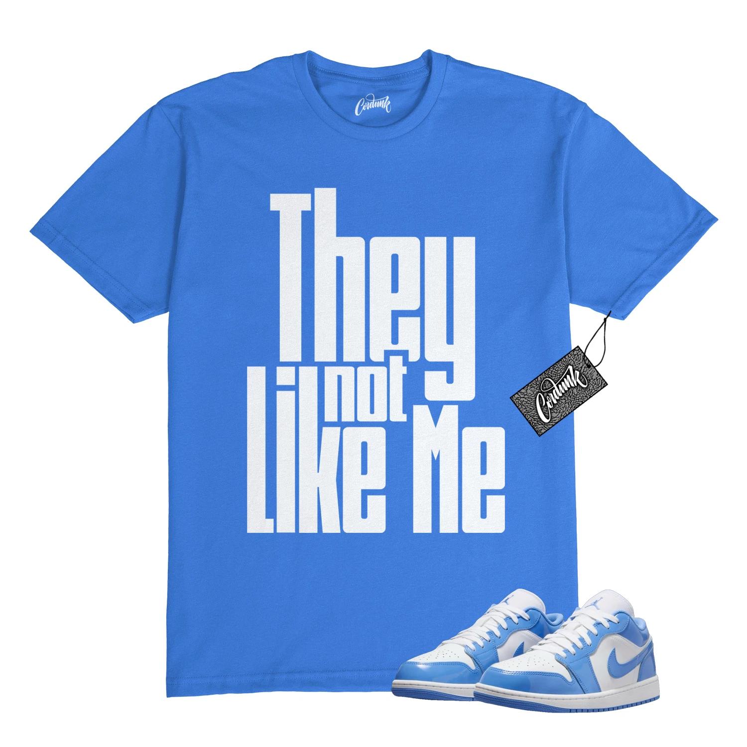 1 Low Legend Blue White T Shirt to Match NLM 1 L