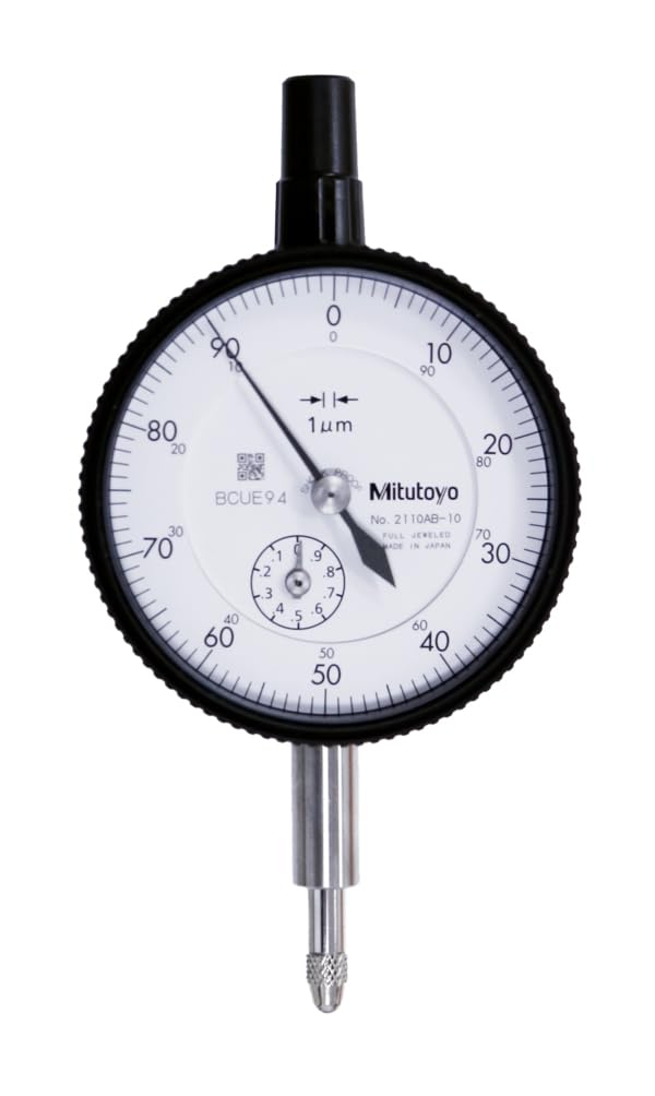 Mitutoyo Standard Dial Gauge, 0.001mm Graduation, 2110AB-10