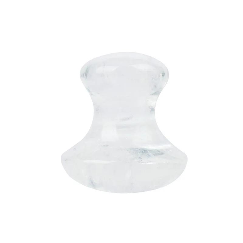 Natural Jade Mushroom Shape Quartz Gua Sha Massage Tool Crystal Guasha Stone For Spa Relaxing Meditation Scraping Massager