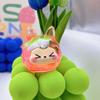 Cartoon Animal Quicksand Figurine Glitter Sequins Liquid Filled Animal Statue Sculpture Home Office Desktop Bookshelf Decoration Ornament Festival