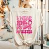 Women We Fight Together Butterfly Pink Ribbon T Shirt Breast Cancer Awareness Short Sleeve Tee Warrior Support Casual Cotton Top