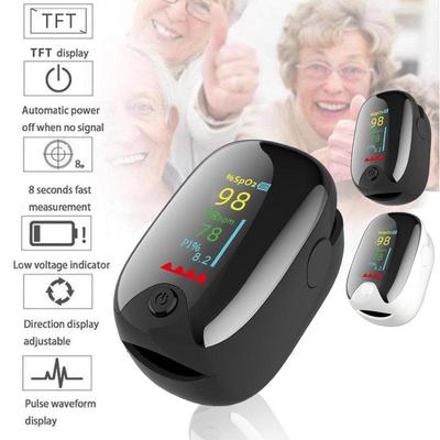 Spot Custom White Gemstone Finger Clip Pulse Oximeter AD901 LK89 Diamond Model