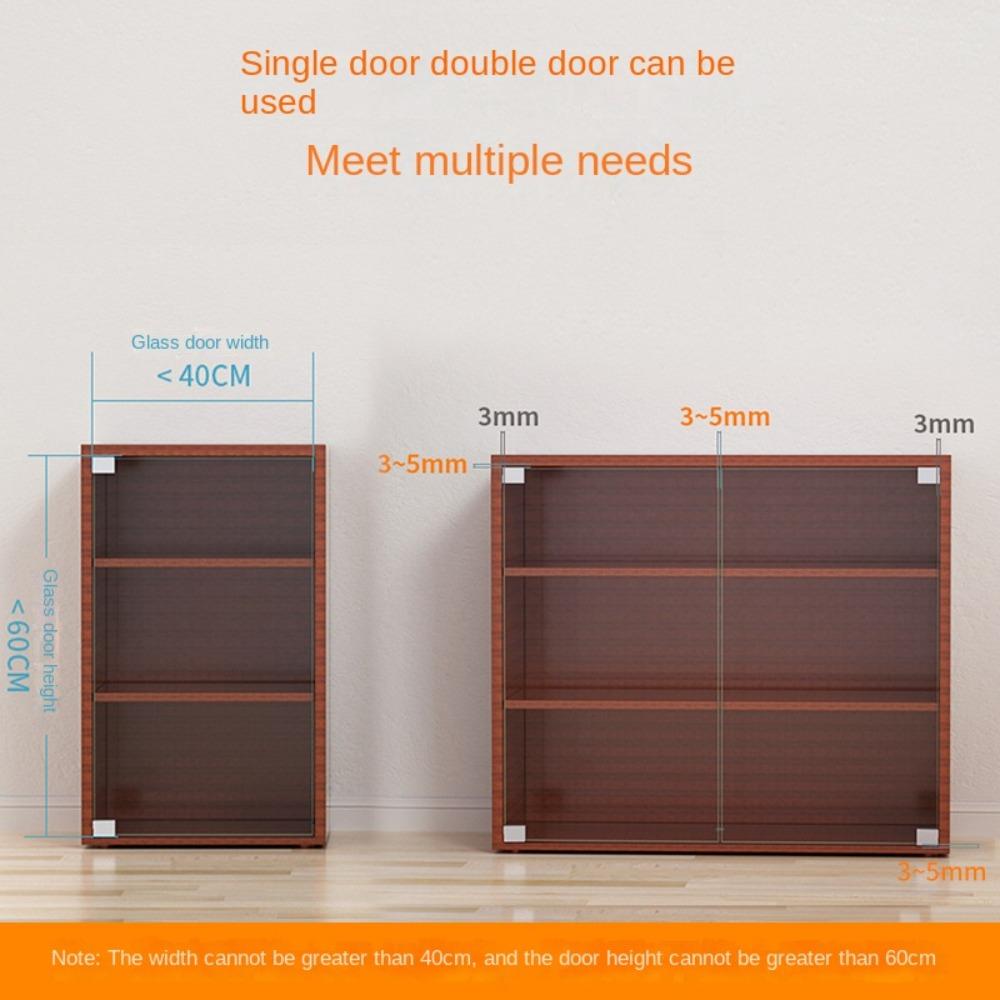 Zinc Alloy Glass Door Hinge Self-closing Cabinet Door Hinge New Frameless Clamp  Glass Door