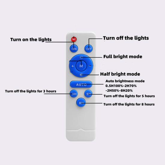 Solar Street Light Controller Module with Remote Control Universal Easy to Install Battery Powered Street Light Circuit Board