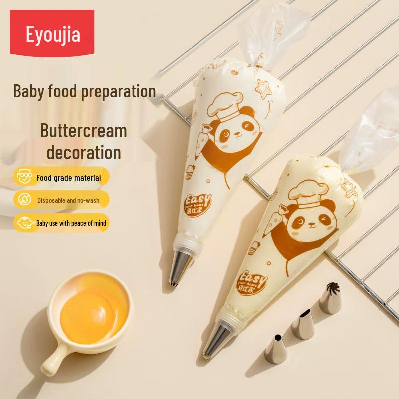 Disposable Pastry Bag & Baking Tool Sets