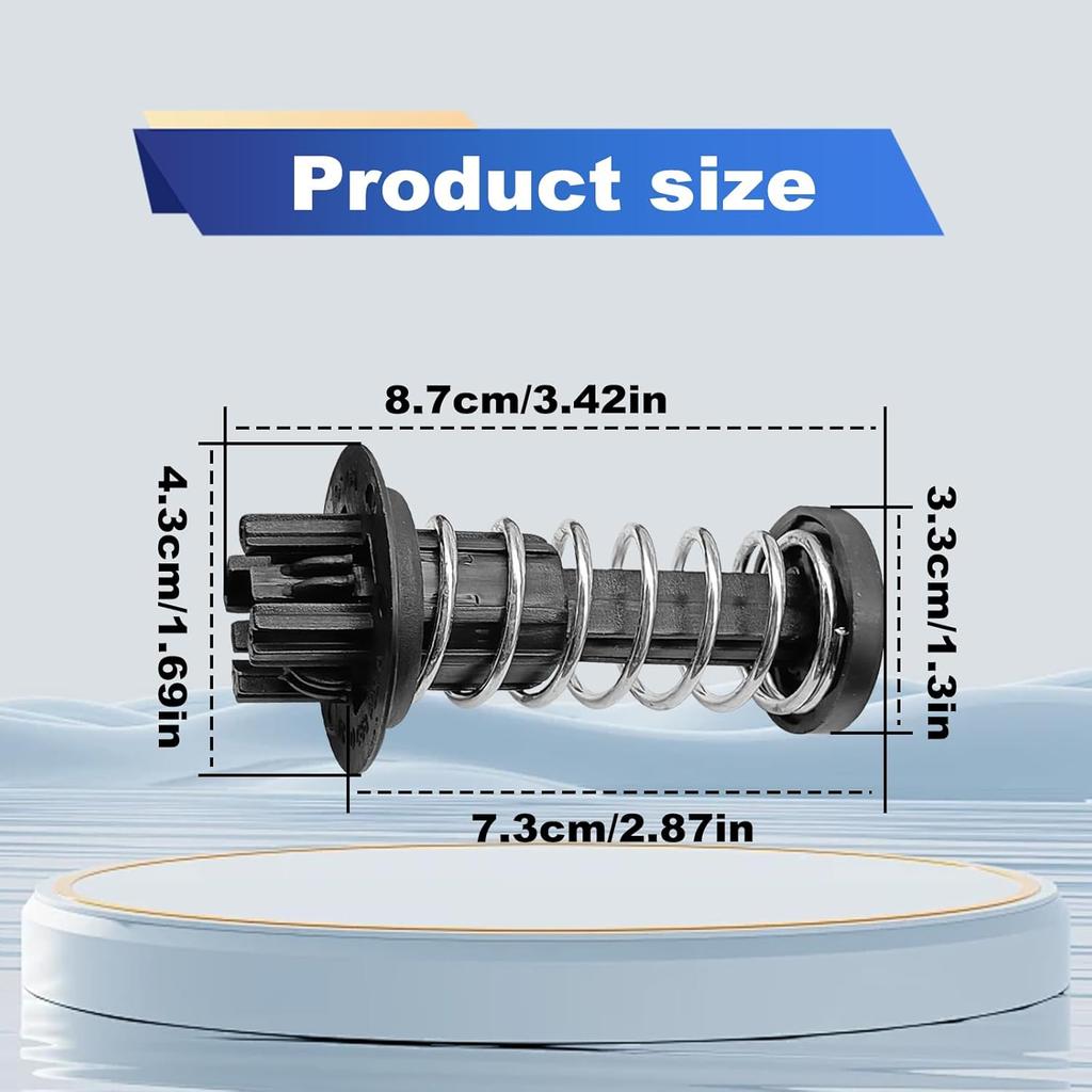2 Pcs Hood Safety Catch Latch Spring Compatible with 2008-2015 C350 W204 W212 X204 C300 E200 E300 GLK250 GLK350 Replaces A2048800227 A2048800127