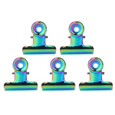 5pcs Stainless Curve C Nail Extension Clips Multifunctional Nail Art Accessories