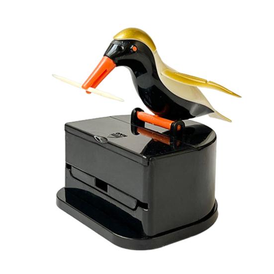 

Диспенсер для зубочисток в виде птички, деревянный держатель для зубочисток, портативный, для дома, офиса, ресторана