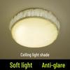 Anti-Glare Lampshade for Table and Ceiling Lamps - Parchment Film Shell Cover Lighting Accessory