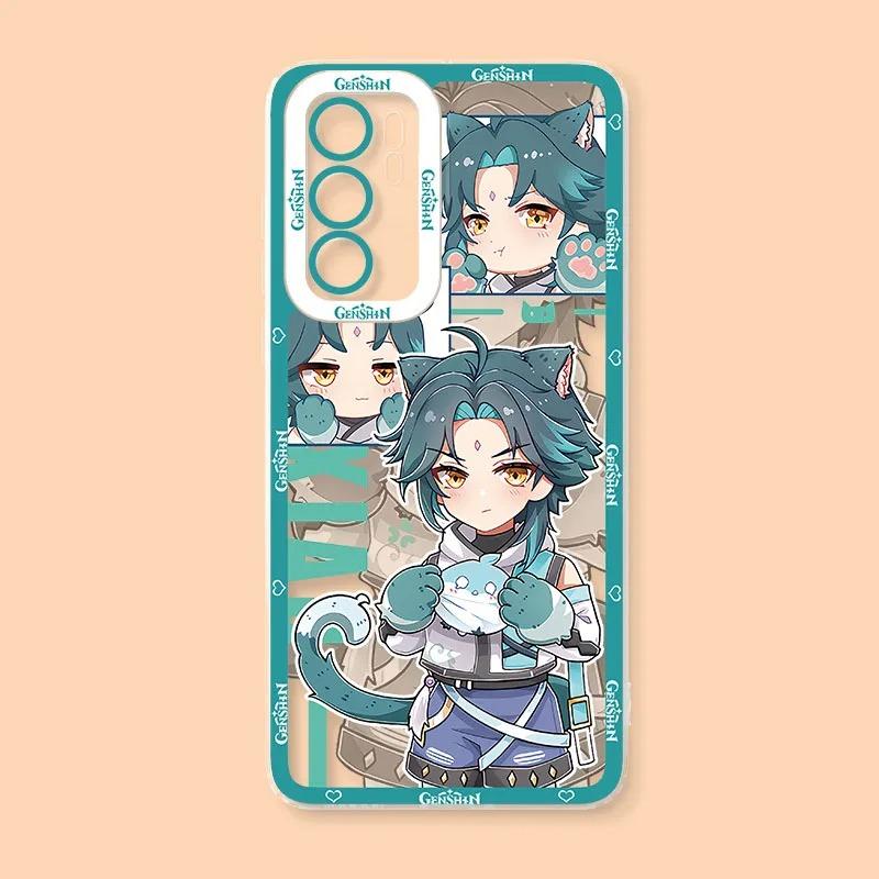 Genshin Impact Phone Case For iPhone 11 12 13 14 15 16 Pro Max Plus Mini 7 8 SE X XS XR Clear Soft Silicone Case Cover Xiao Klee