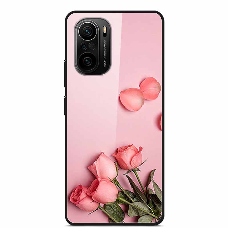 For Xiaomi Poco F3 Case Tempered Glass Hard PC Phone Back Cover For Xiaomi POCO F3 5G Cases Shells PocoF3 F 3 2021 6.67'' Coque