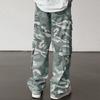 Men's Loose Casual Multi-pocket Work Pants, Youth Stretch Waist Drawstring  Pants
