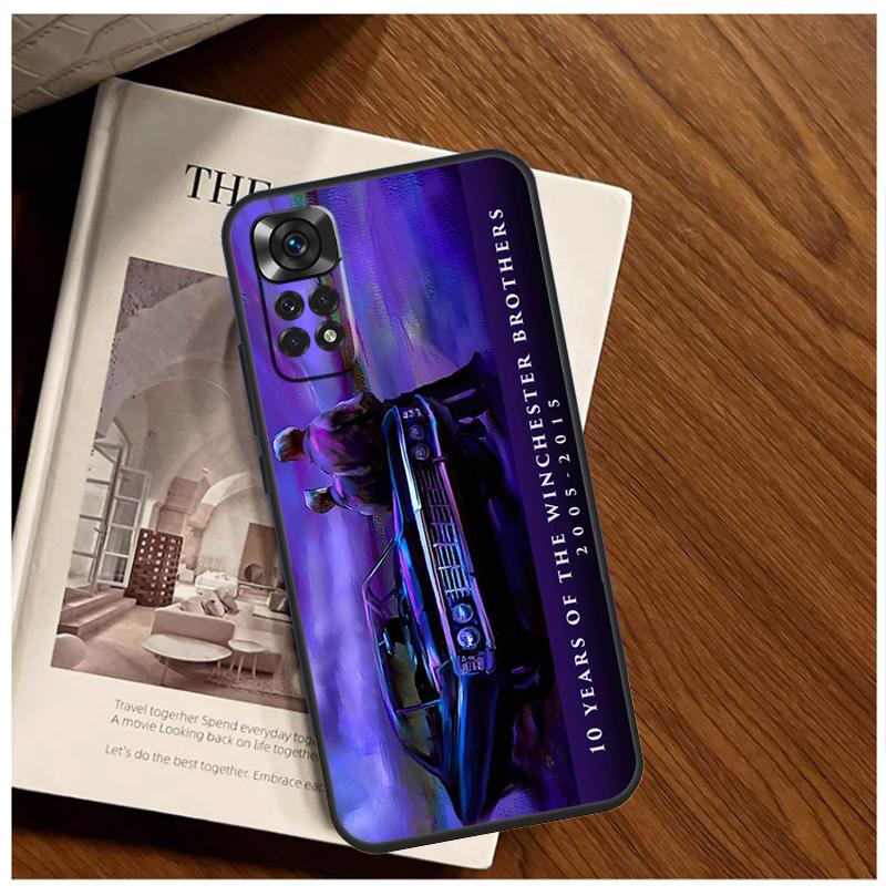 Supernatural Castiel Case For Xiaomi Redmi Note 13 11 10 9 8 12 Pro Plus 12S 11S 10S 9S 10A 9C 10C 12C 13C Funda