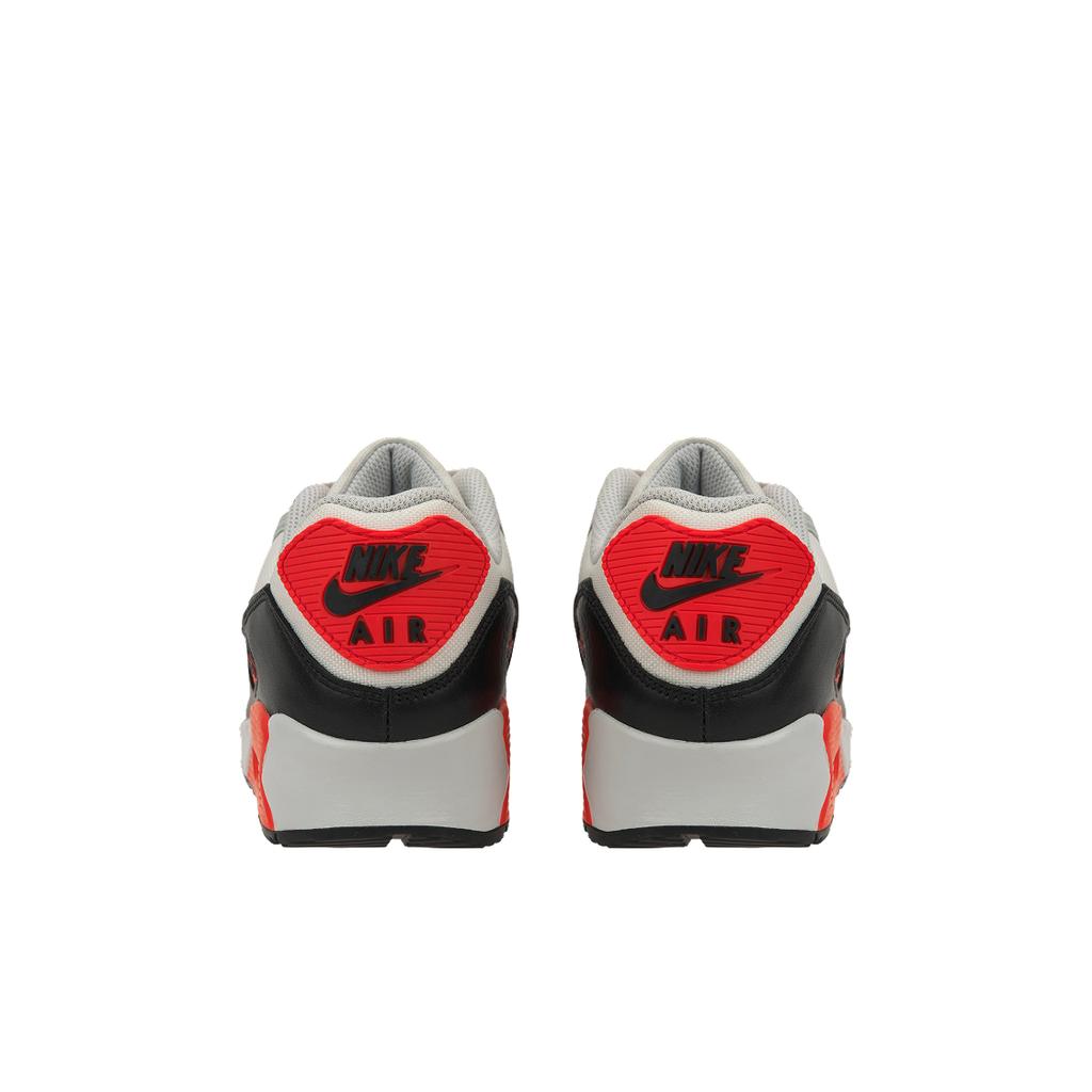 Nike Air Max 90 GORE-TEX Infrared Męskie Sneakersy Summit-White Cool-Grey Bright-Crimson FD5810-101