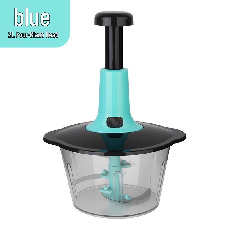 Large Capacity Manual Food Processor & Multifunctional Vegetable Cutter