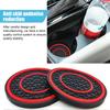 2PCS Car Cup Holder Coasters, 2.75 Inch Auto Non-Slip Anti Dust Cup Mats, Console Cup Holder Insert Coaster Auto Insulated Mats, Universal Interior