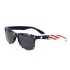 Classic Rice Nail Transparent Beautiful Flag Sunglasses Independence Day Sunglasses 2140 Development Sunglasses