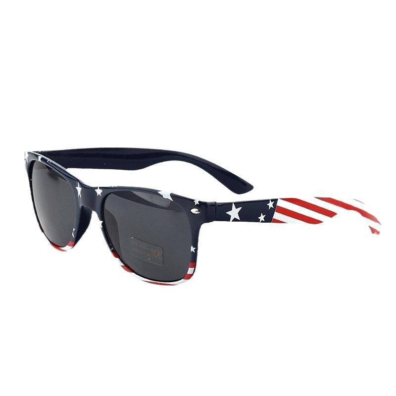 Classic Rice Nail Transparent Beautiful Flag Sunglasses Independence Day Sunglasses 2140 Development Sunglasses