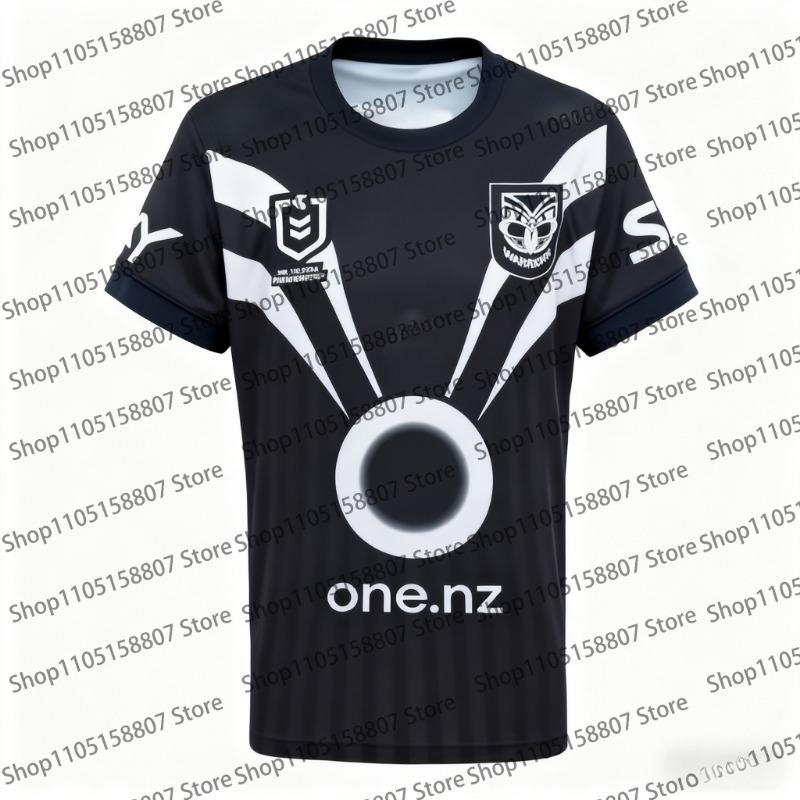 2026 Summer Men's Bestseller New Zealand Warriors Rugby Training Uniform T-shirt for Both Men and Women Quick-drying Top