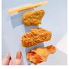 Funny Simulation Chicken Legs And Chicken -food Hairpin