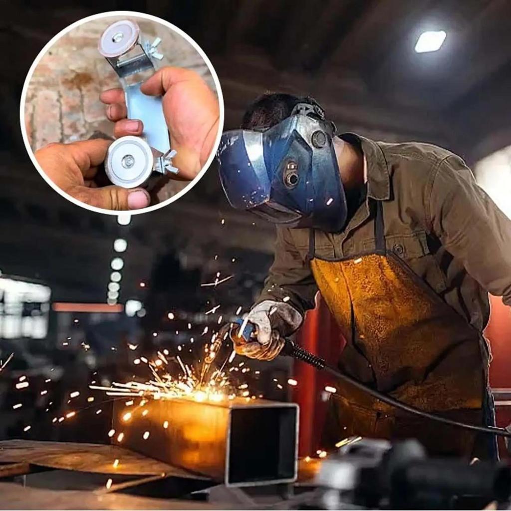 Magnetic Welding Holder 0-180 Degree Adjustable Bracket Welding Tool For Metalworking Fabrication Workshop Garage Construction