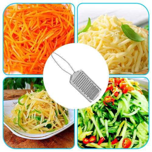 Stainless Steel Daikon Radish Grater, Cheese Grater, Scraper, Cheese Grater, Lemon Baking Tool, Kitchen Tool (Threading Plane)