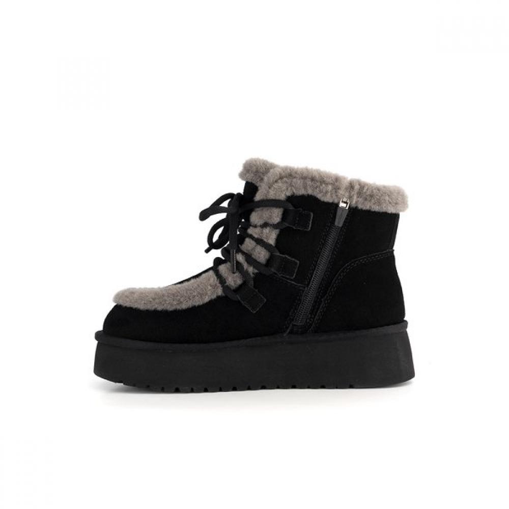 Tandy Women S Fur bootS Black G25447