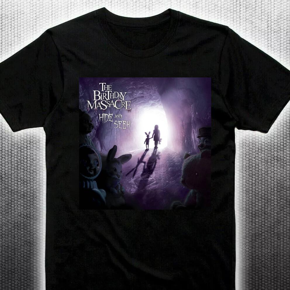 Hide and Seek The Birthday Massacre Black Shirt Full size S5XL T166 Unisex T-Shirt XL