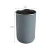 Stainless Steel Mouthwash Cup High Value Couple Brushing Cup Coffee Cup High Sense Children Student Home