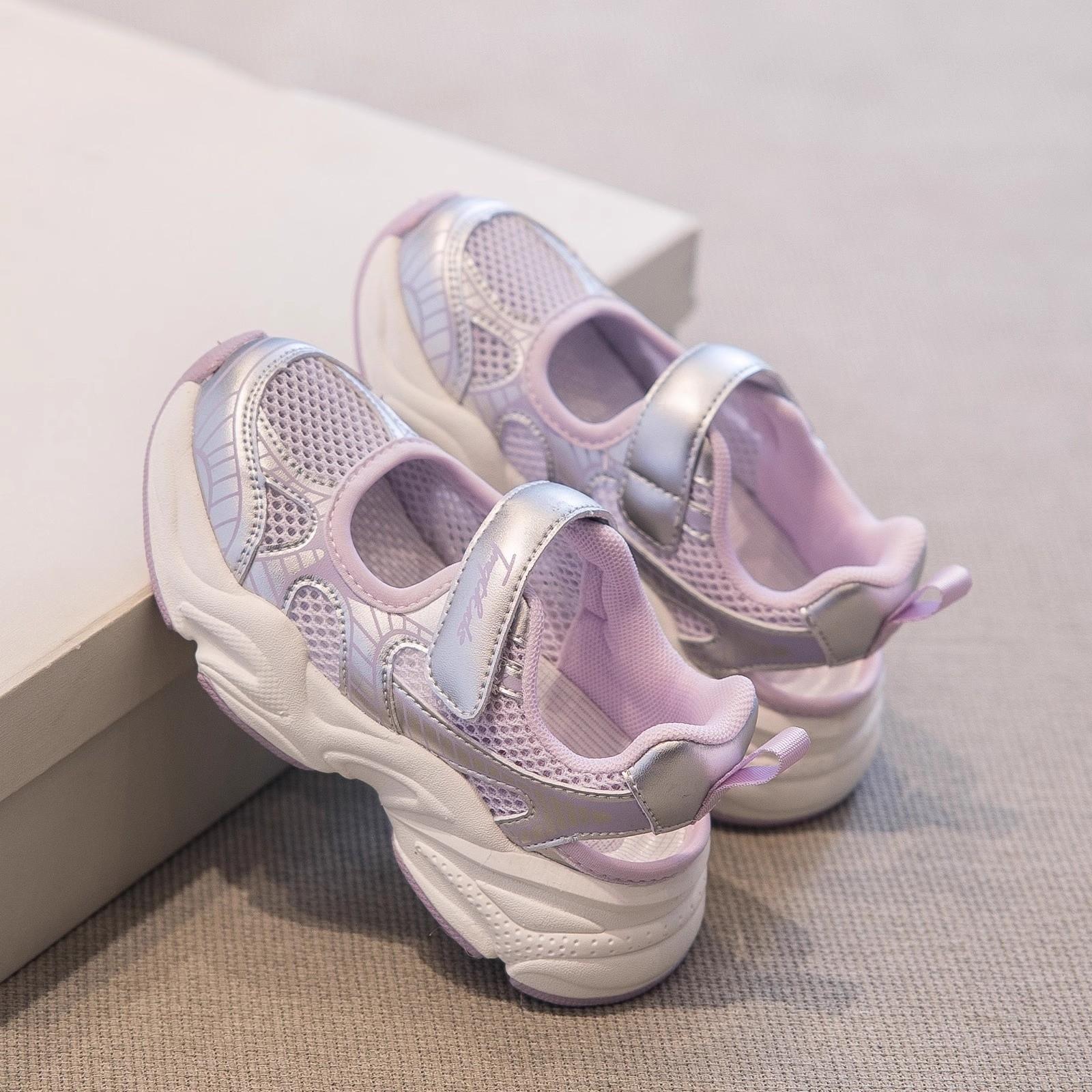 

Girls sandals, spring and summer new models, children s shoes, sneakers, boys casual mesh shoes, breathable dad shoes 32-37One Hand6Double