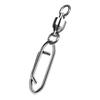 25Pcs Fishing Clip Fishing Tackle Swivels Speed Clip Bearing Swivels Quick Change Snap Connector Power Clip