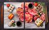 Glass Protective Stovetop Plate 2x40x52 Rose