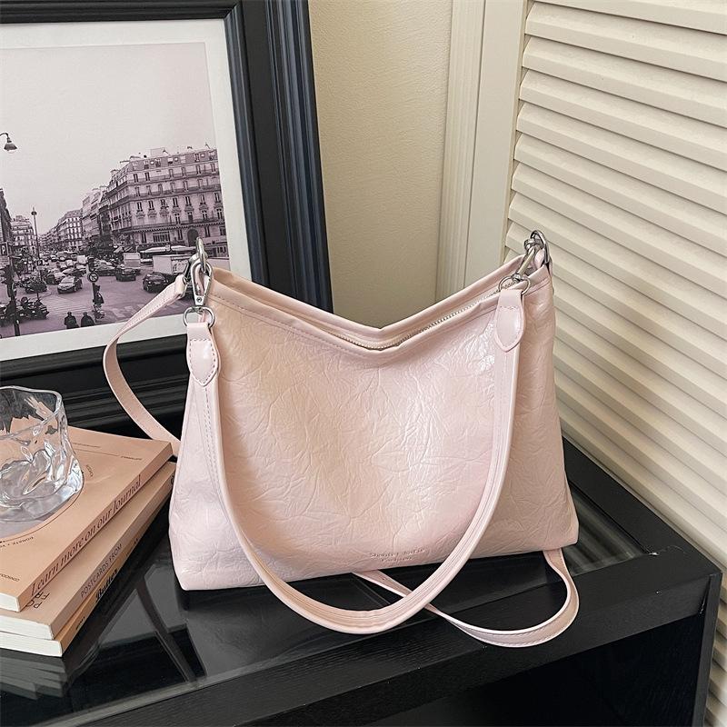 Spring New Korean Style Fashi Crossbody Bags Women Large Capacity Casual Shoulder Bags Simple and Versatile Commuting Bag