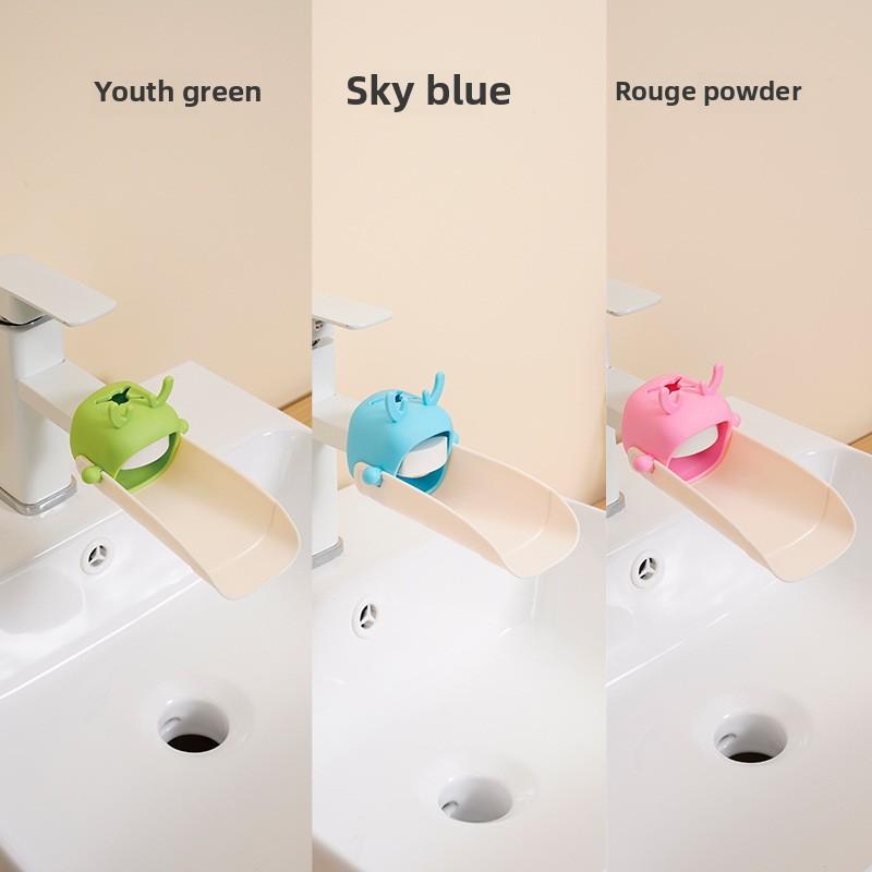 Cartoon Faucet Extender for Kids, Hand Washing Sink Extender, Splash Guard, Bathroom Accessory