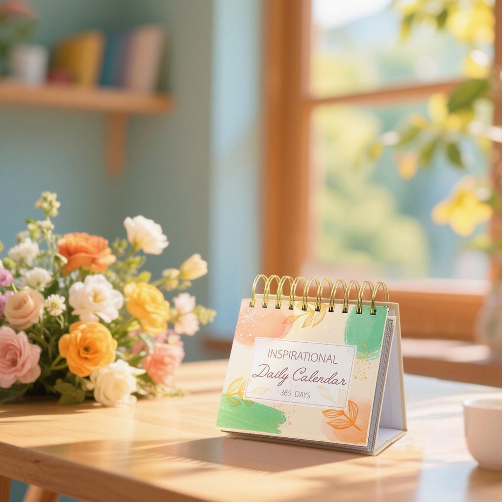365day Laughter And Life Course, Desk Accessories And Decorations, Women And Men, Small Desk Flip Calendar