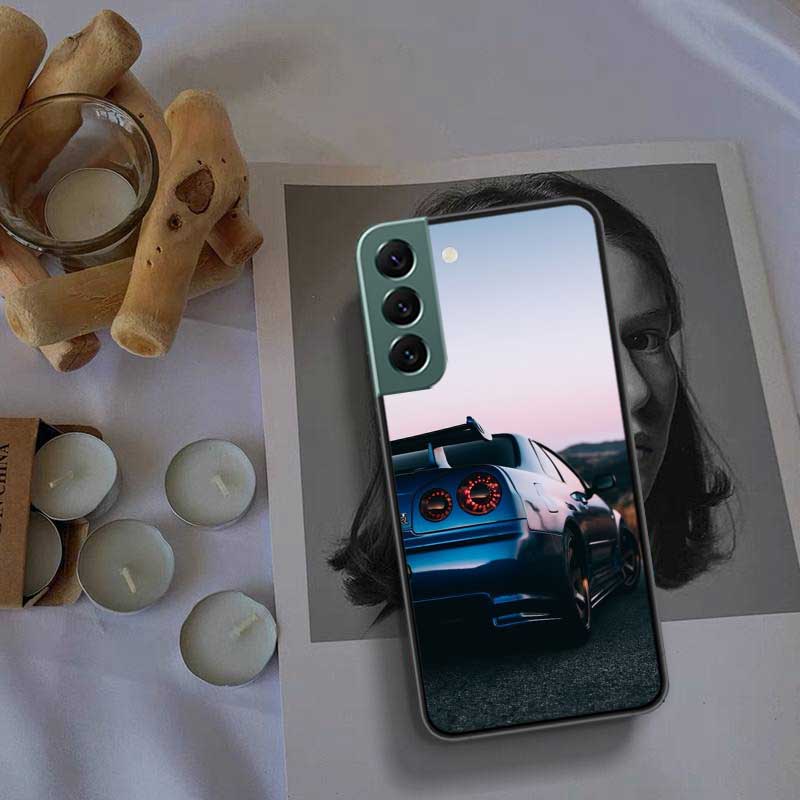 

Gt-r35 Autoshow задний фонарь Телефон для Samsung Galaxy S20 FE S21 Plus S22 S23 S24 Ultra Чехол S10 S10E S9 S8 S7 Edge Чехол Силиконовый Samsung S23