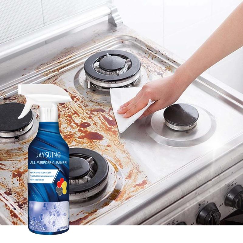 Jaysuing Multi-Purpose Cleaner Kitchen Bathroom Oil Stain Odor Remover Brightening All-Purpose Cleanser