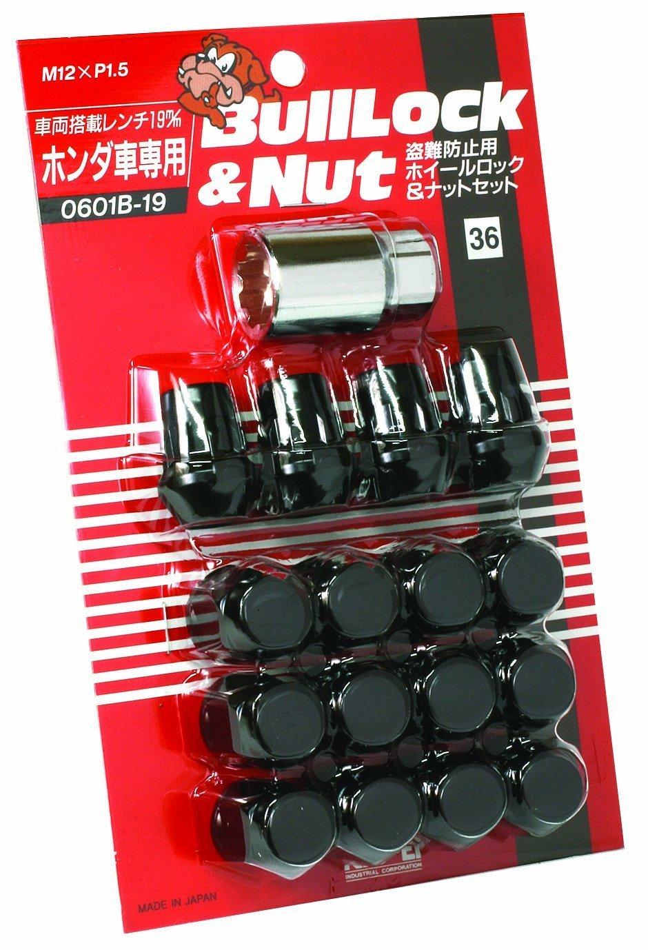 

Bull Bag 19 M12 x для 4H 16 Изделие KYO-EI Замок, Тип, Шестигранный, P1.5, Автомобили, Штук, Номер 0601B-19 чёрный