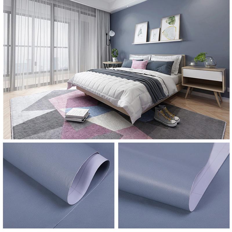 Wallpaper Self-Adhesive Furniture Renovation Stickers Solid Color Background Wall Stickers For Wall Decoration PVC Waterproof