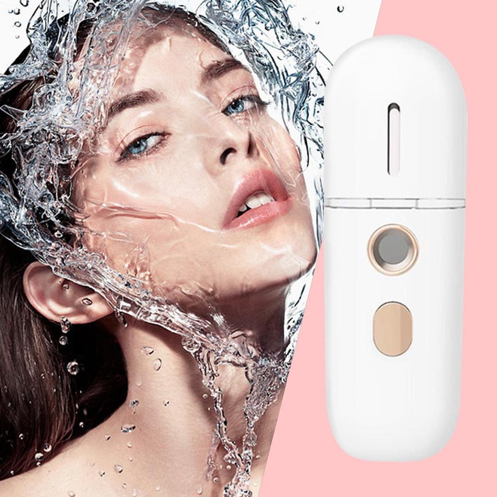 Portable Cool Sprayer Quiet Steamer Nano Mist Sprayer Quiet Face Sprayer Beauty Humidifier For Daily Makeup
