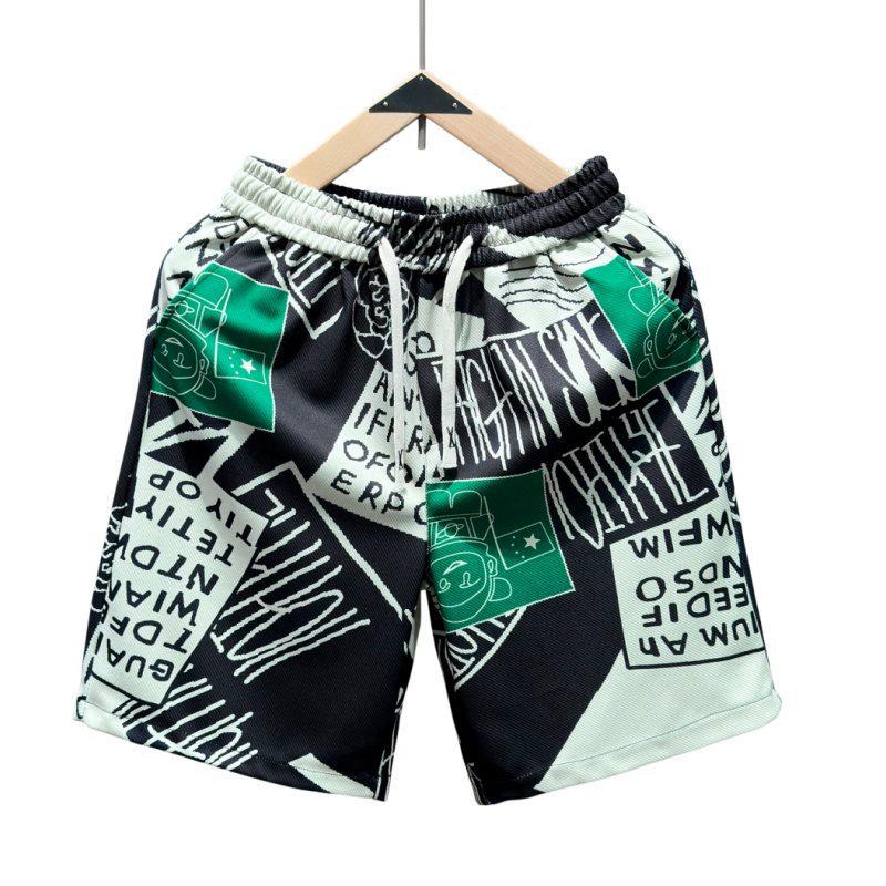 Men's Trendy Versatile Beach Pants: Summer Casual, Loose, Slimming, High-Grade Sports Shorts