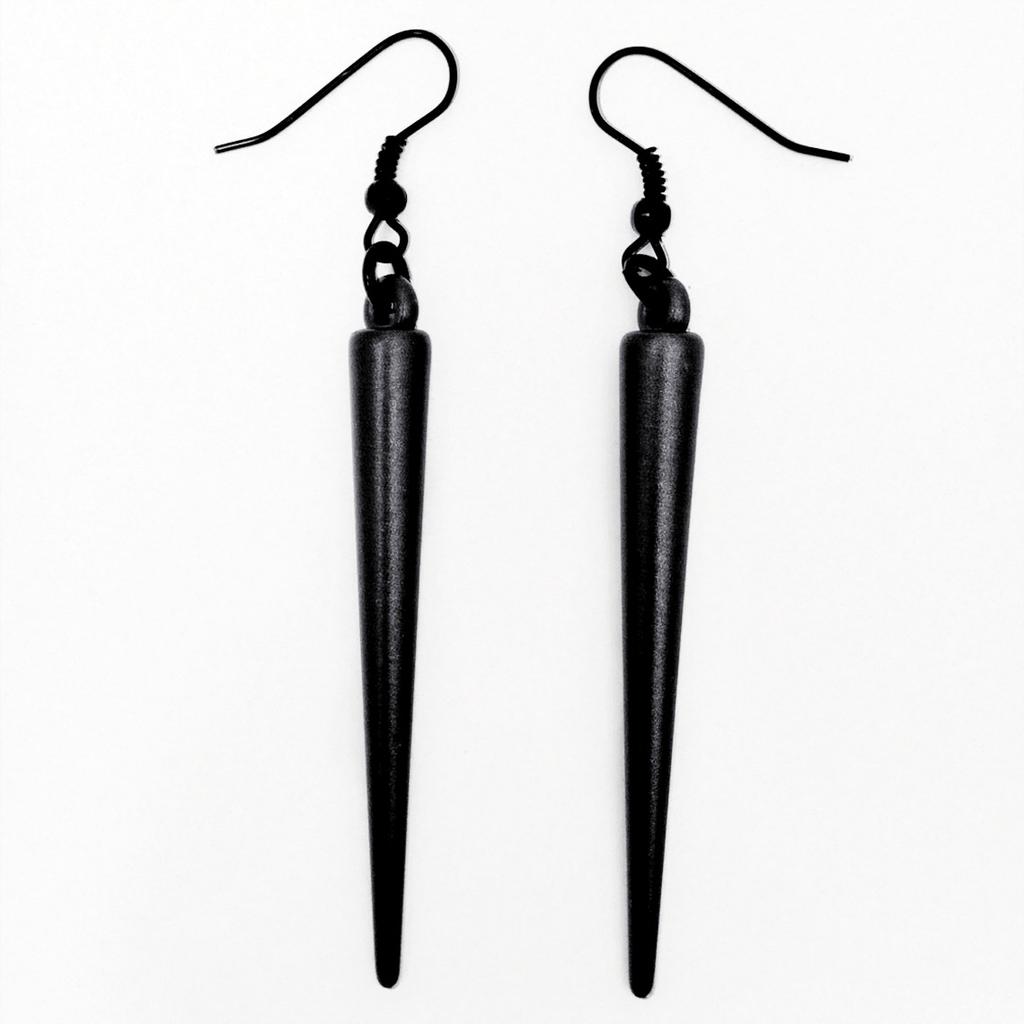 Charm Retro Punk Sliver Color Hollowed-out Heart Rose Flower Dangle Earrings for Women Gothic Hallowmas Jewelry Accessories Gift