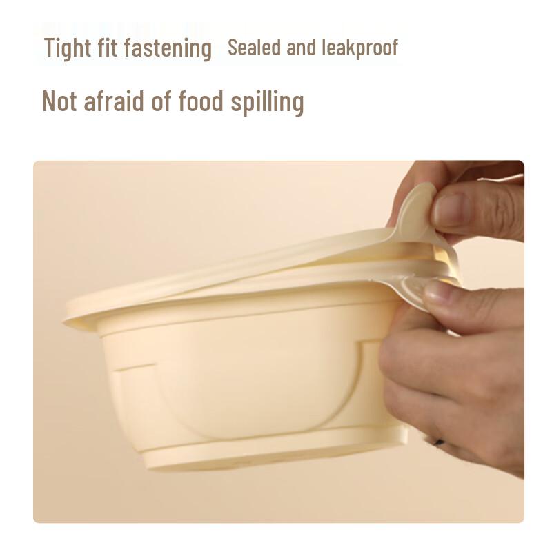 Hujian Disposable Biodegradable Rectangular Food Containers
