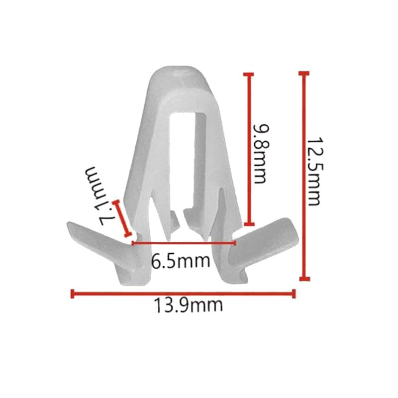Hiace Door Panel Clips Rivet Rivet Clips Fasteners Upholstery Mud Flaps Bumper Garnish Clips
