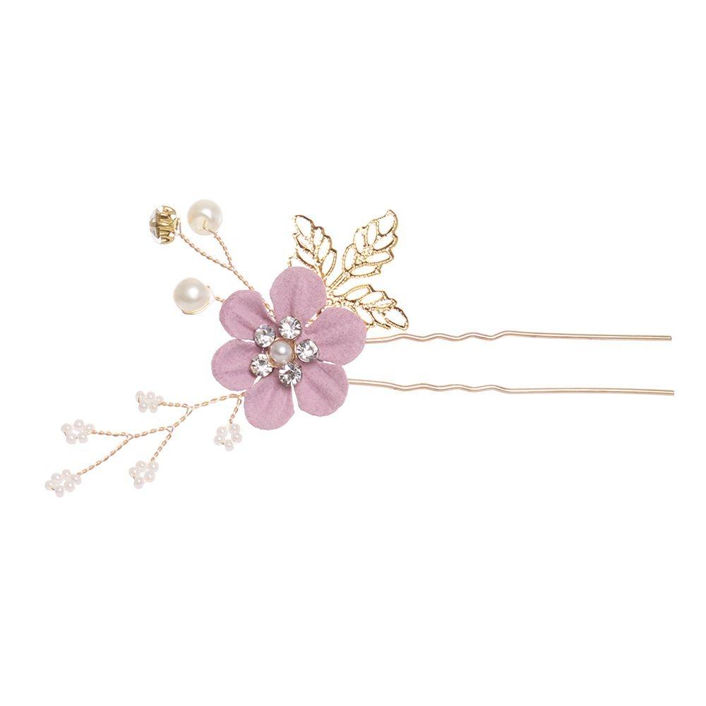 Beautiful Wedding Bride Hair Jewelry Hair Combs Flower Hair Pin Bridal Clips Leaves Tiara