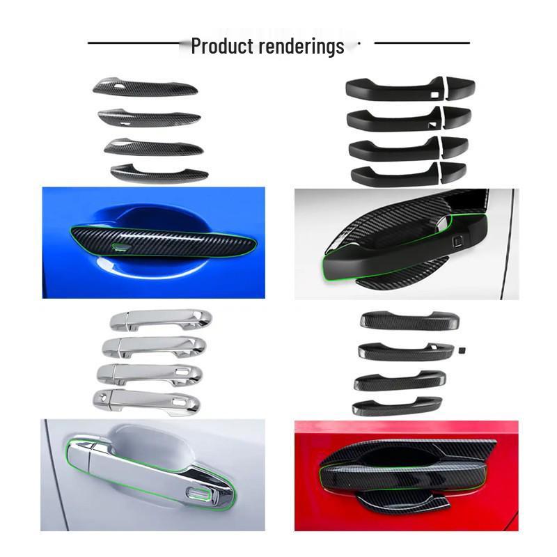 Manija de Puerta y Decoración de Tazón Resistentes a los Arañazos para Lexus ES, XZ, UX, LS 18-24