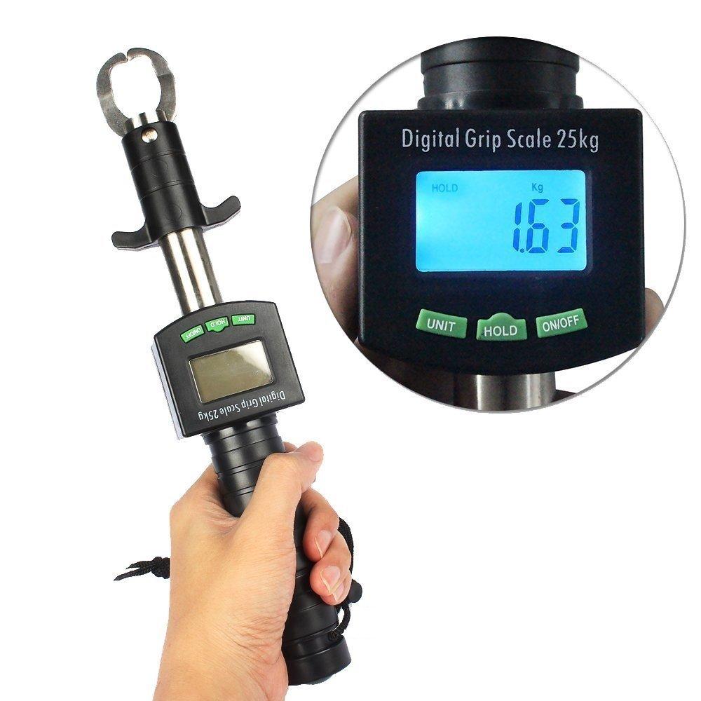 Fishing Fish Catcher with Weight Measurement New Electronic Lightweight and Compact Fish Essential for Fish Fish Fishing Qb500002a01 [Oruldo Tackle]